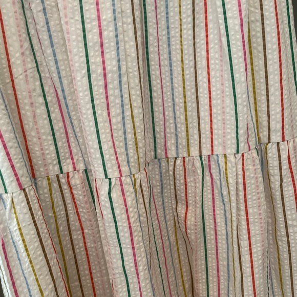 🌈 Boden dress rainbow seersucker - Picture 3 of 8